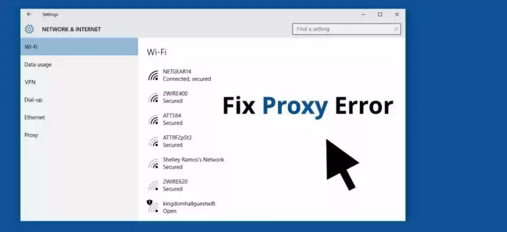 How Do I Find My Proxy Settings On Windows?